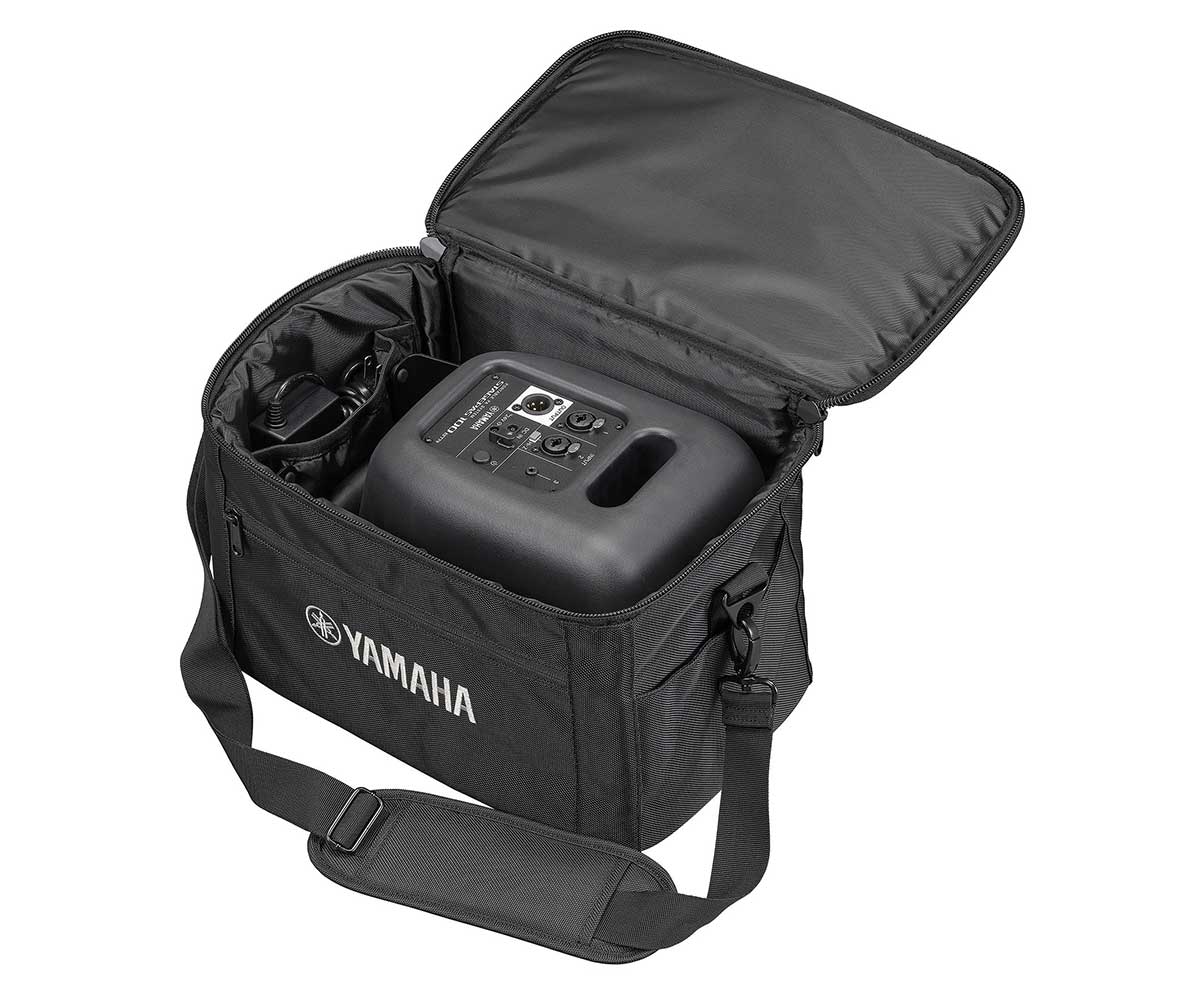 Yamaha Stagepas 100 Bag open