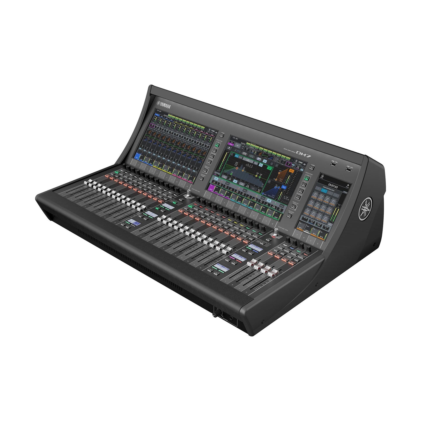 Yamaha DM7 Digital Mixer angle left