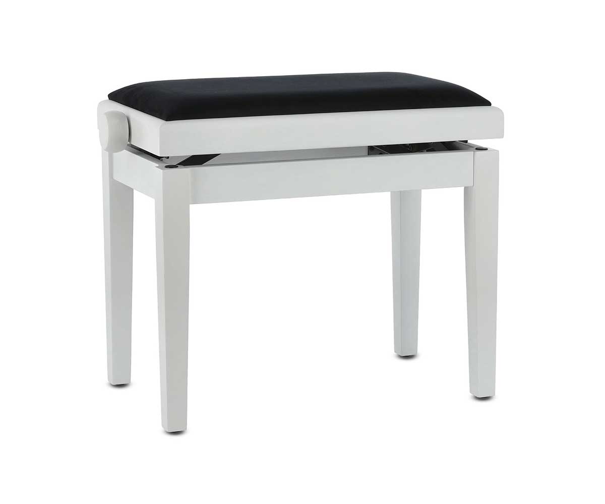 Gewa Pianobank Deluxe weiß matt
