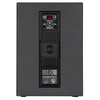 RCF Subwoofer 905ASMK3 rear display conectors