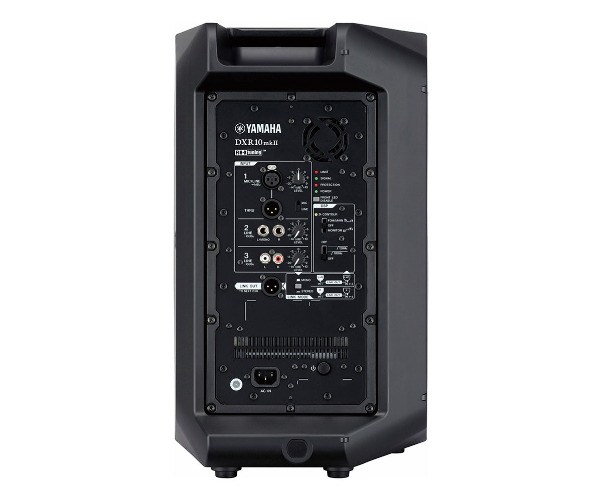 Yamaha Aktivlausprecher DXR10mkII rear mixer inputs outputs