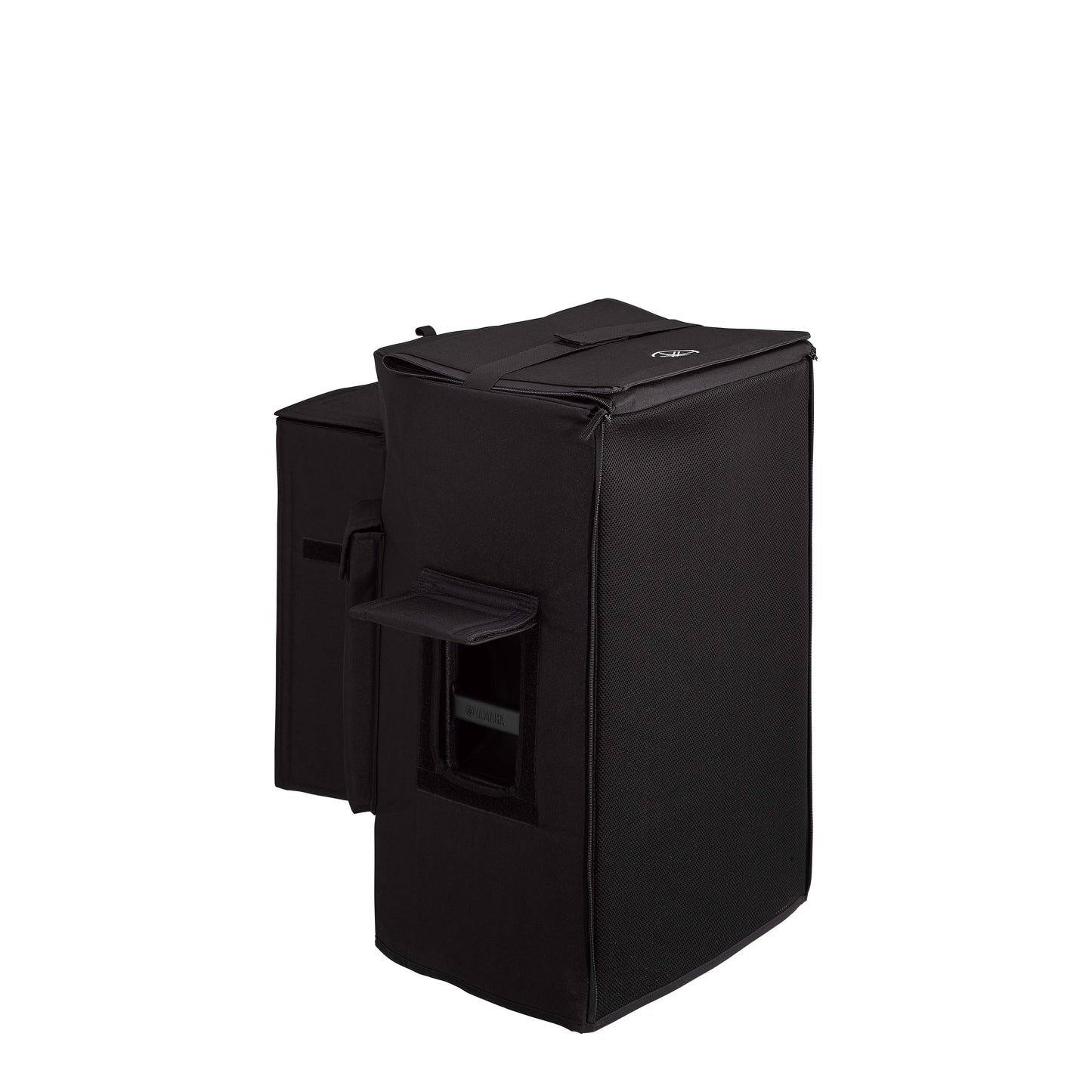 Yamaha Speaker Cover SPCVR-DZR12 black angeled right closed