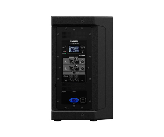 Yamaha DZR10D mit Dante rear Panel Display