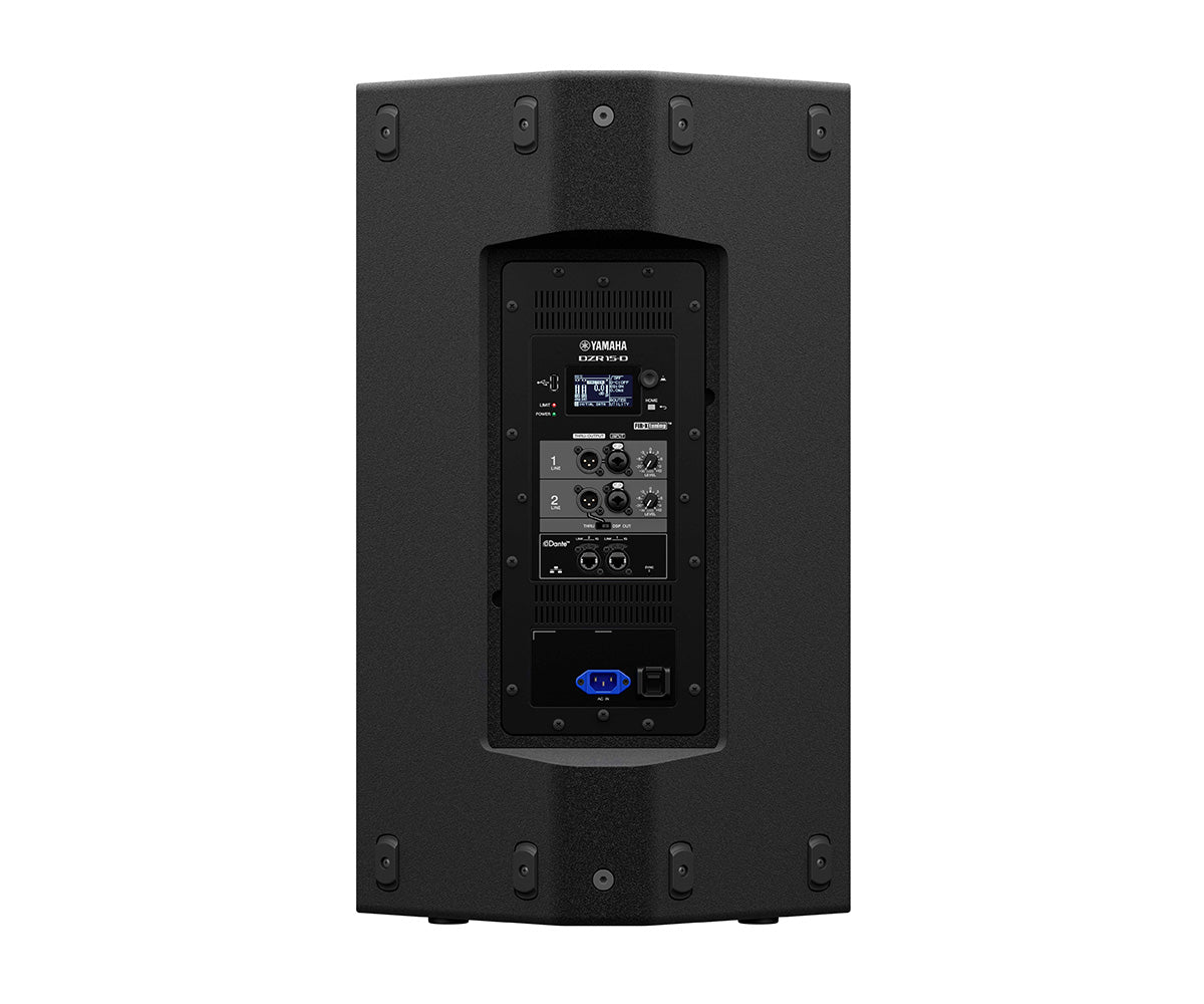 Yamaha DZR315D rear panel dsp display