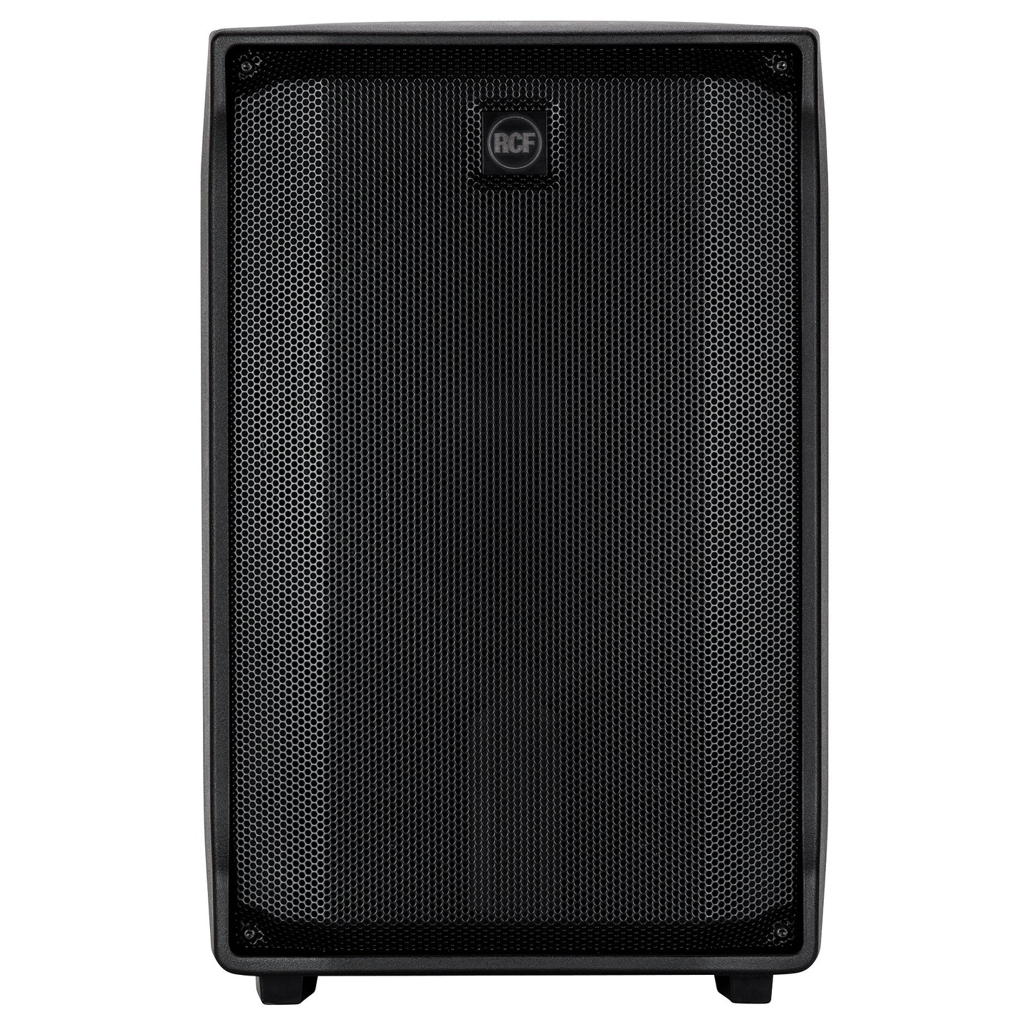 RCF Evox JMIX8 subwoofer front mit gitter
