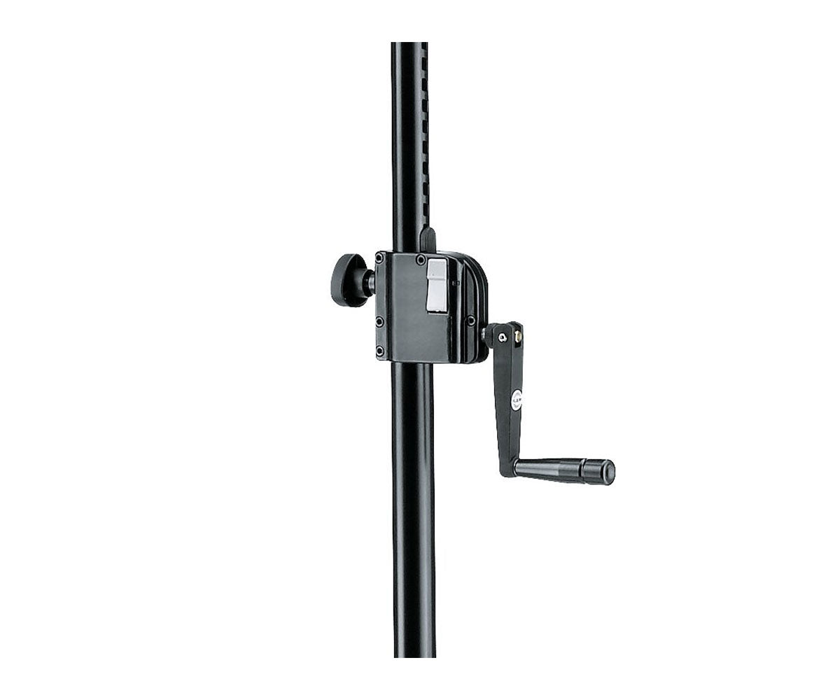 Kurbel von Boxenstativ 21302 schwarz kunststoff