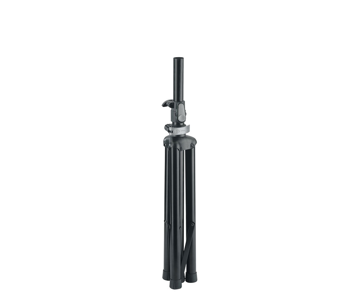 Boxenstativ schwarz aluminium zusammengelegt