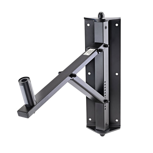 könig & Meyer 24120 Boxenwandhalterung  schwarz verstellbar und neigbar