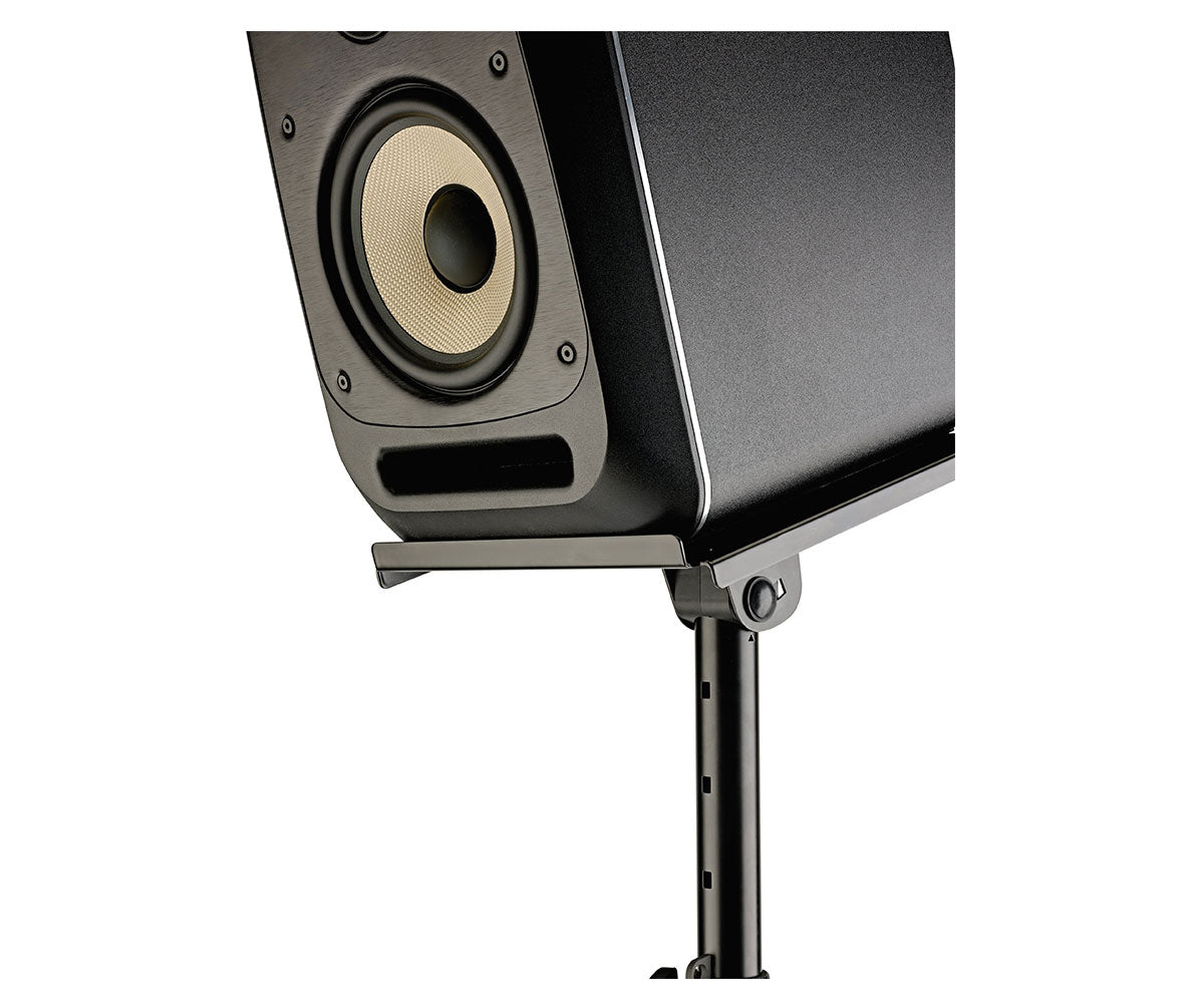 26754 Monitorstativ Angewinkelt Detail mit Lautsprecher