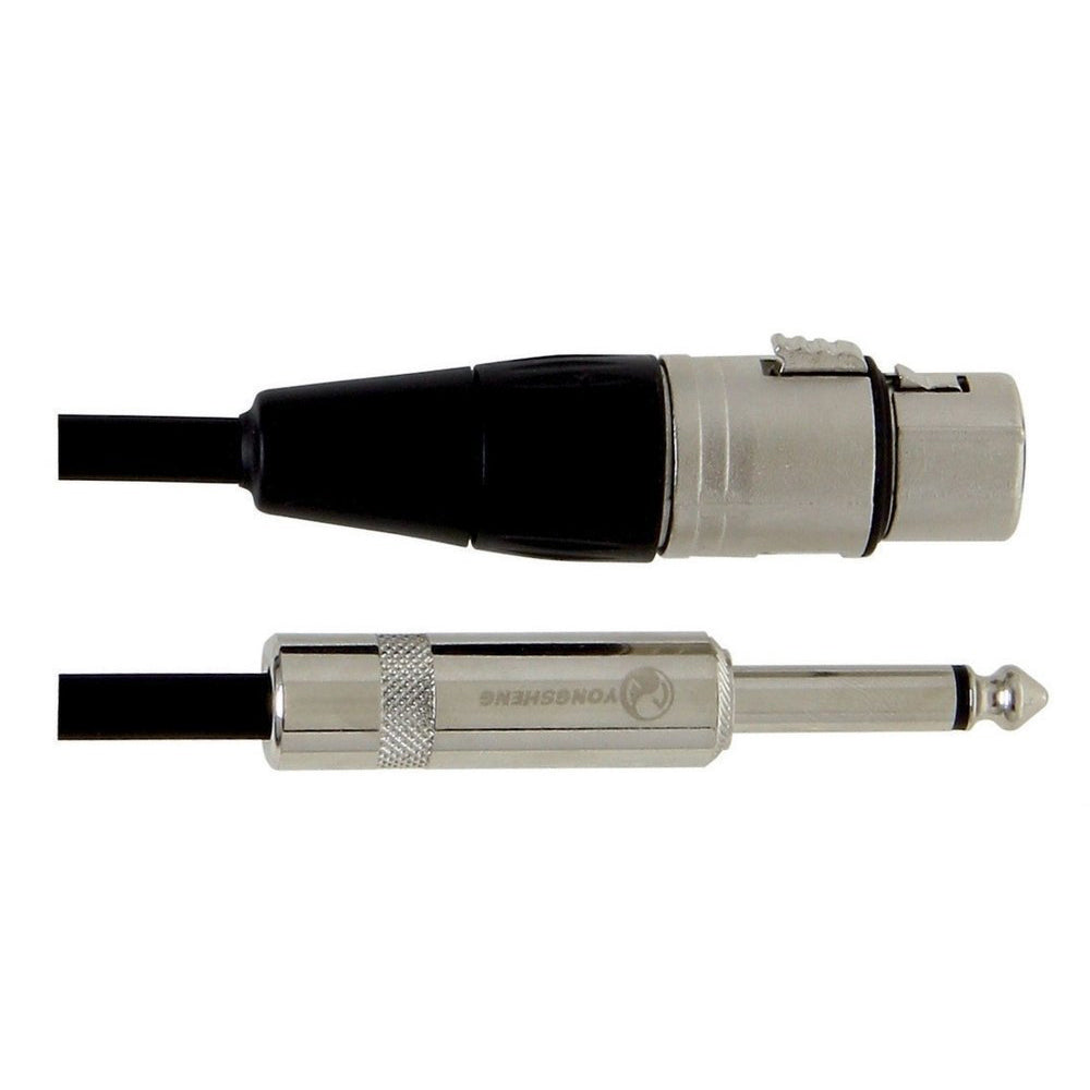 Gewa Mikrofonkabel XLR auf 6,3mm Mono klinke