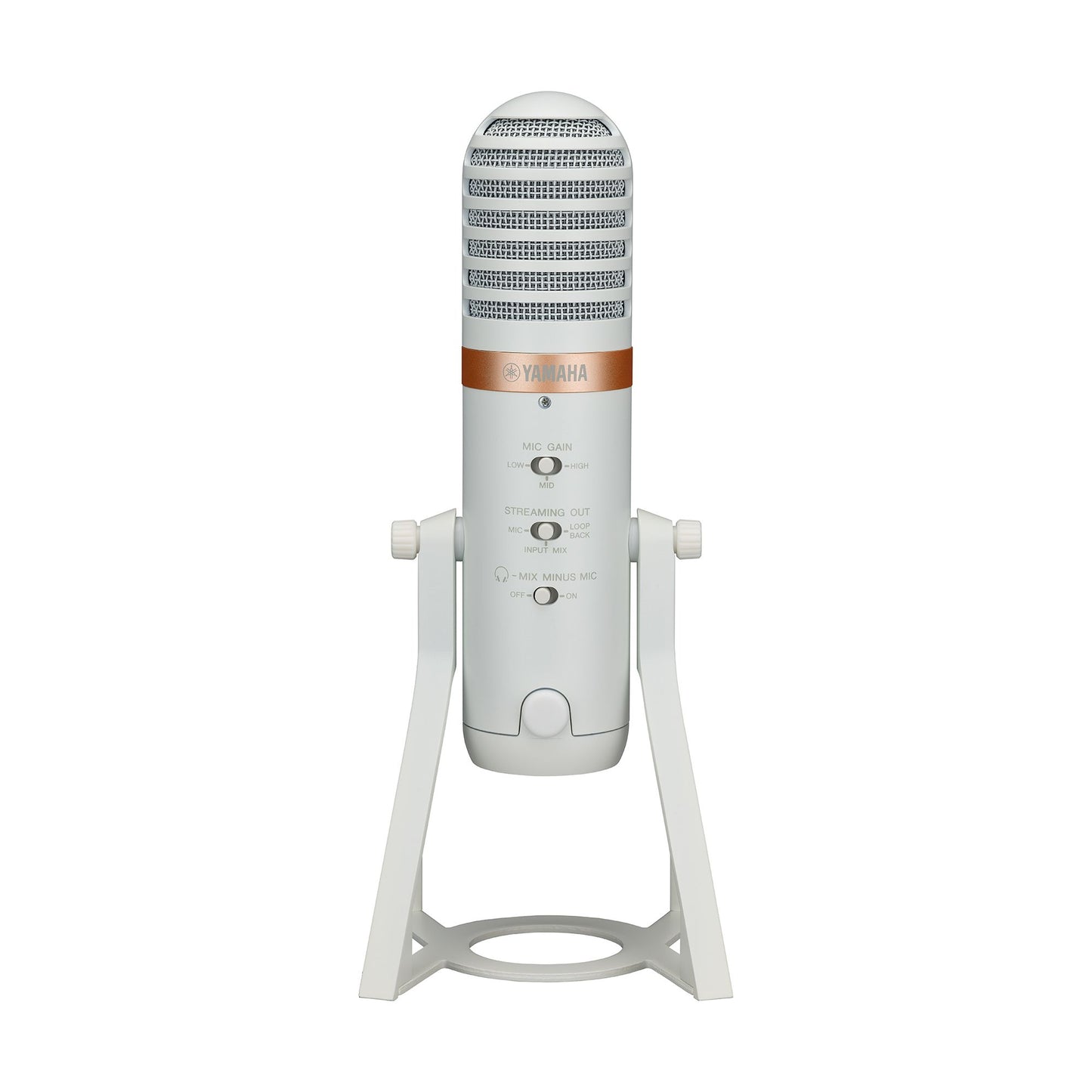 Yamaha AG01 Mikrofon white Front