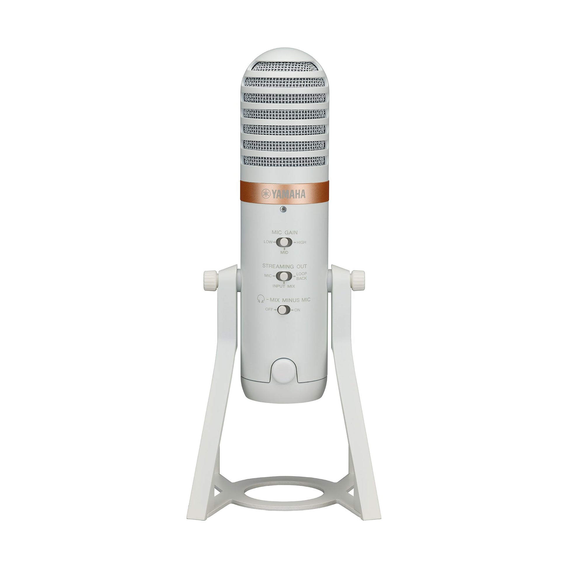 Yamaha AG01 Mikrofon white Front