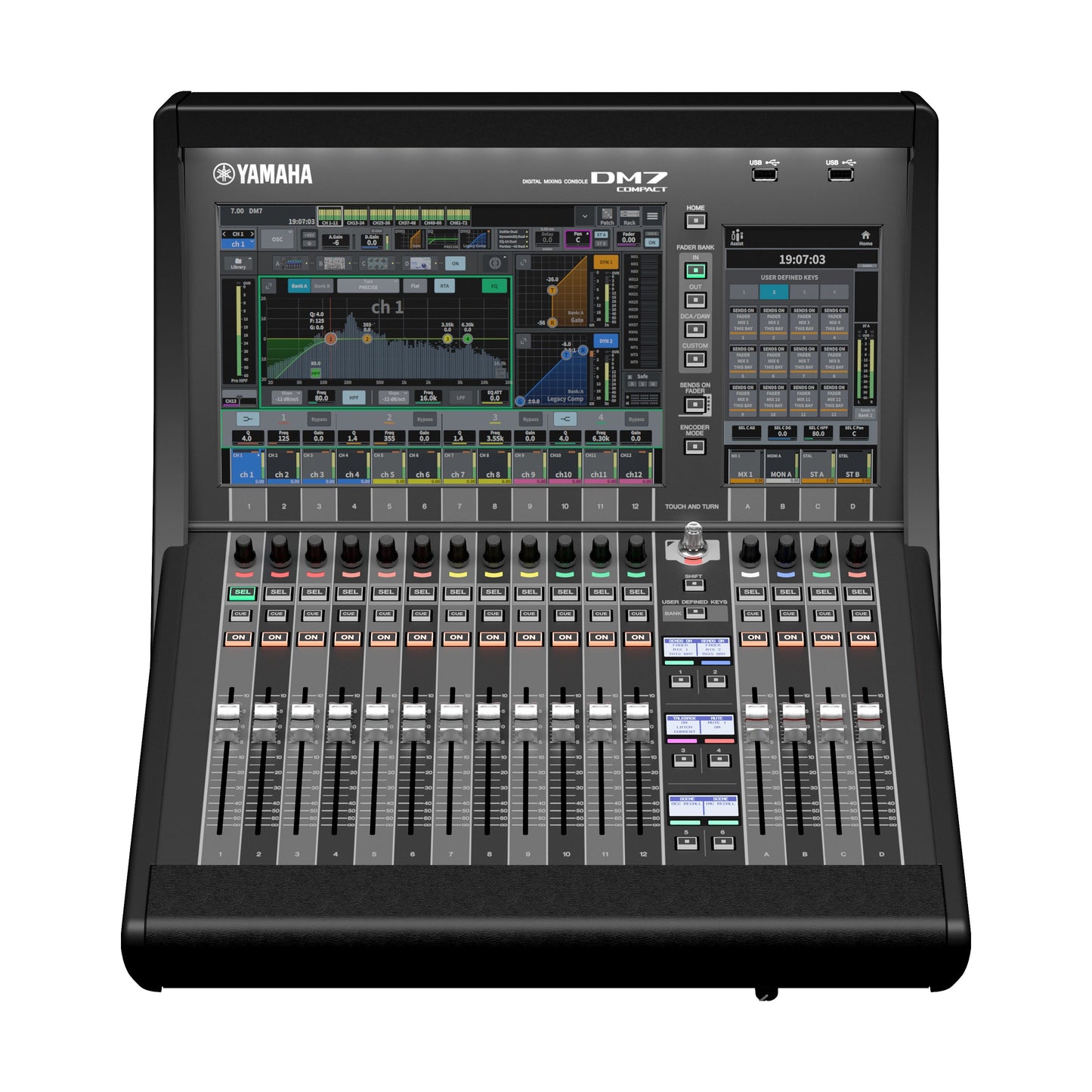 Yamaha DM7 Compact Digital Mixer top
