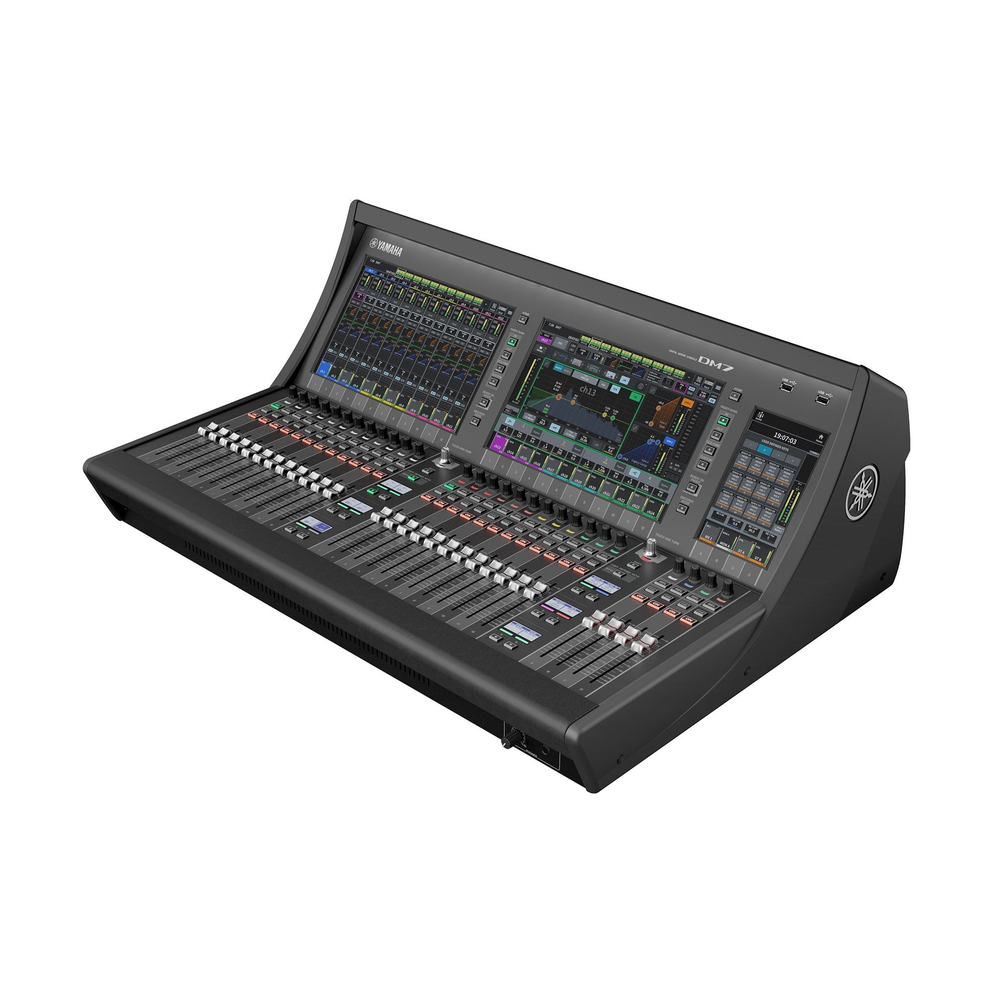 Yamaha DM7 Digital Mixer angle left