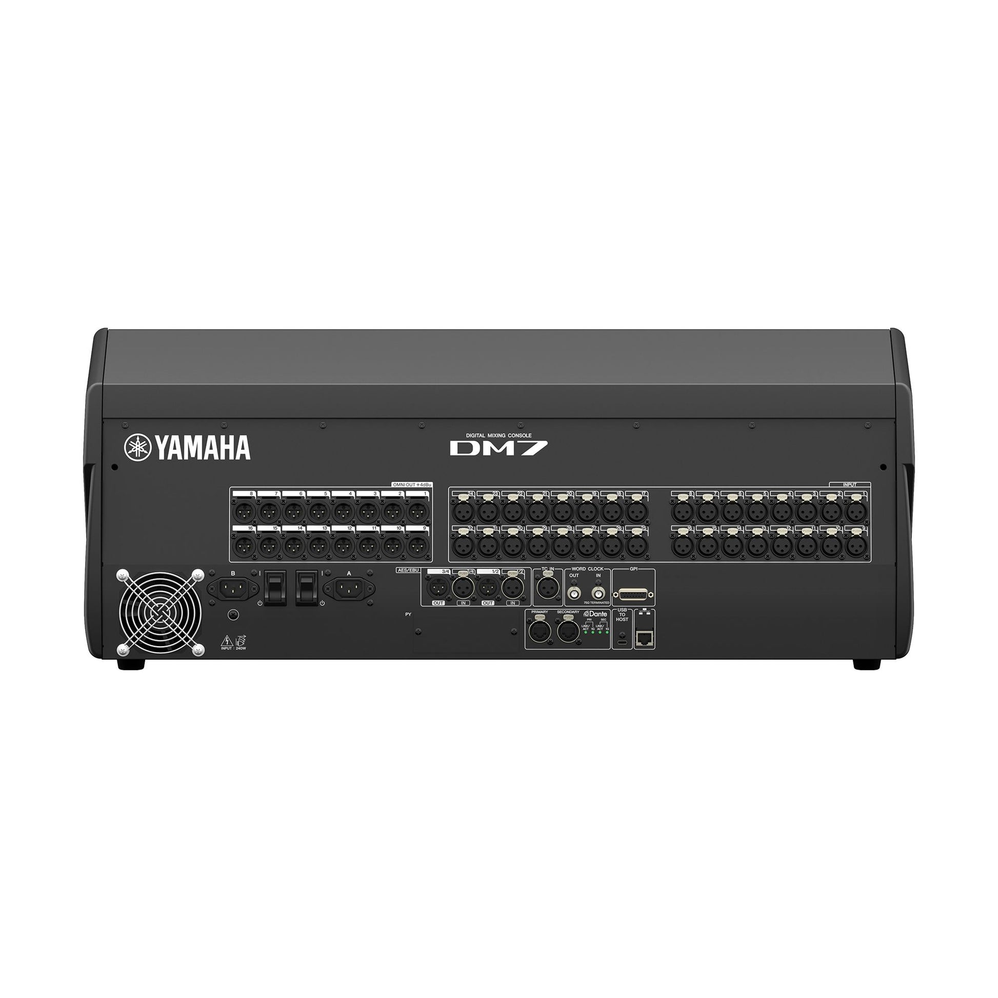 Yamaha DM7 Digital Mixer rear
