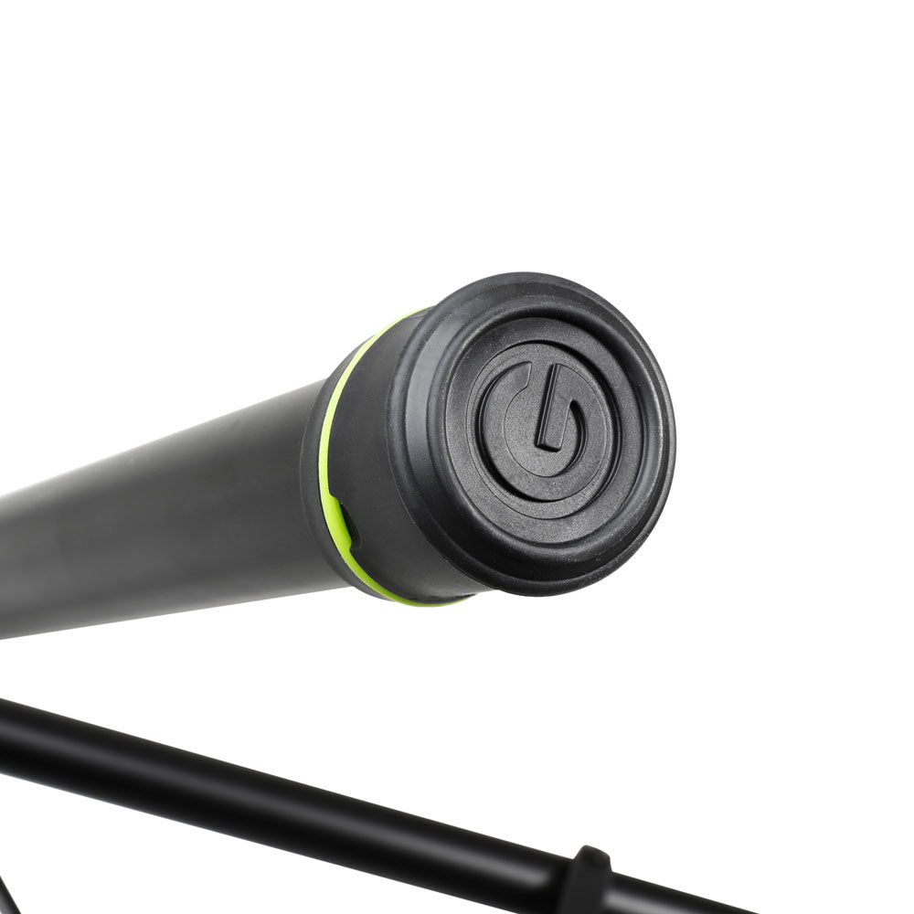 Gravity Pneumatik Lautsprecherständer GSP 5211 ACB black Parkett Gummis
