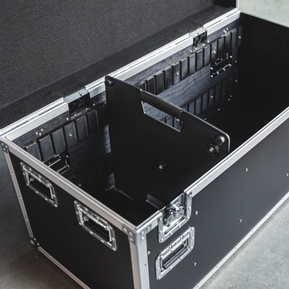 Gravity Lichtstativ front black sockel im case