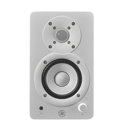Yamaha HS3 white front power on