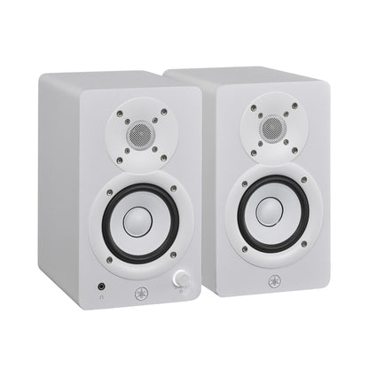 Yamaha HS3 white pair angle right