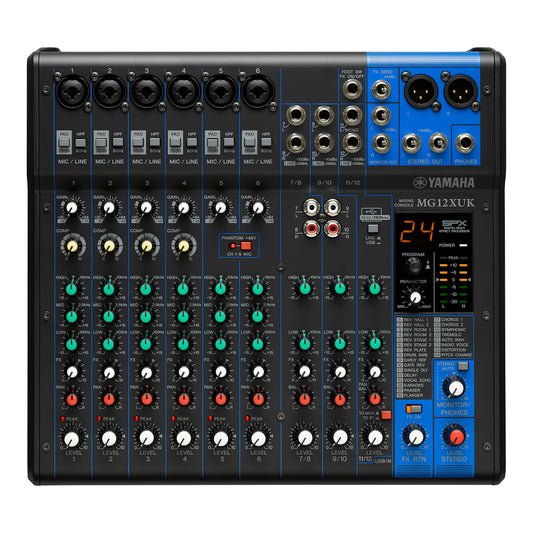 Yamaha MG12XUK Mixer front