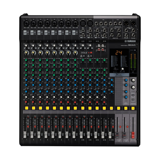 Yamaha MG16X mixer top