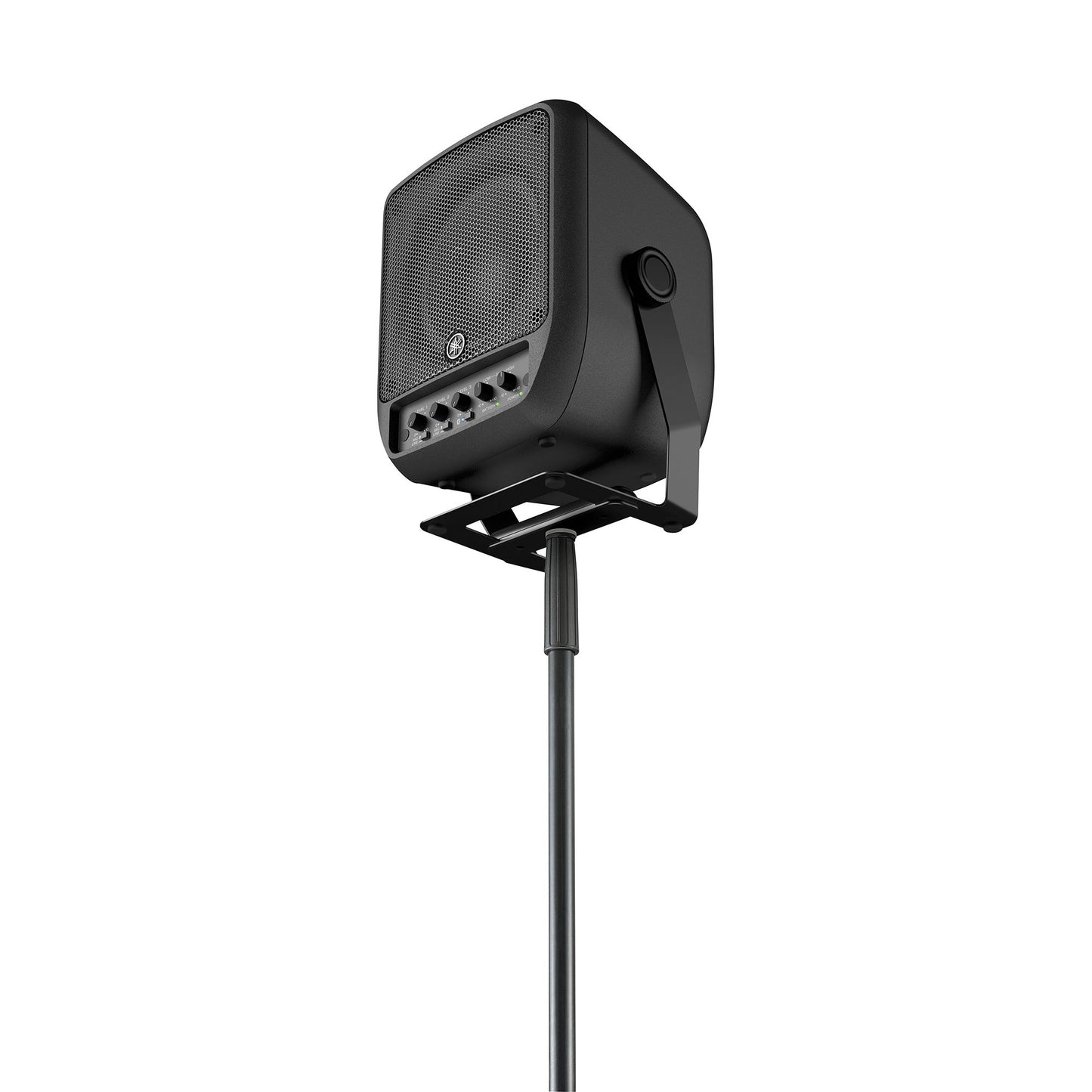 Yamaha Stagepas 100 auf Speakerstange
