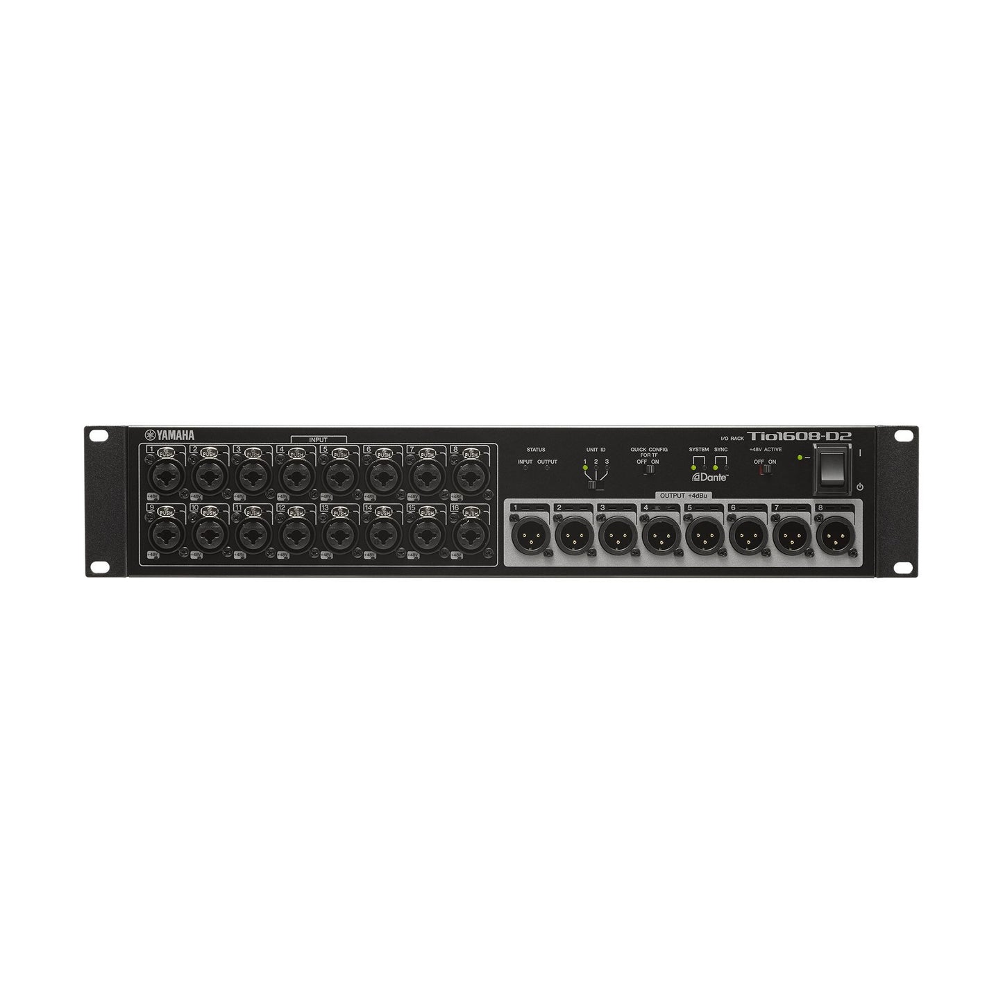 Yamaha Tio1608D2 front
