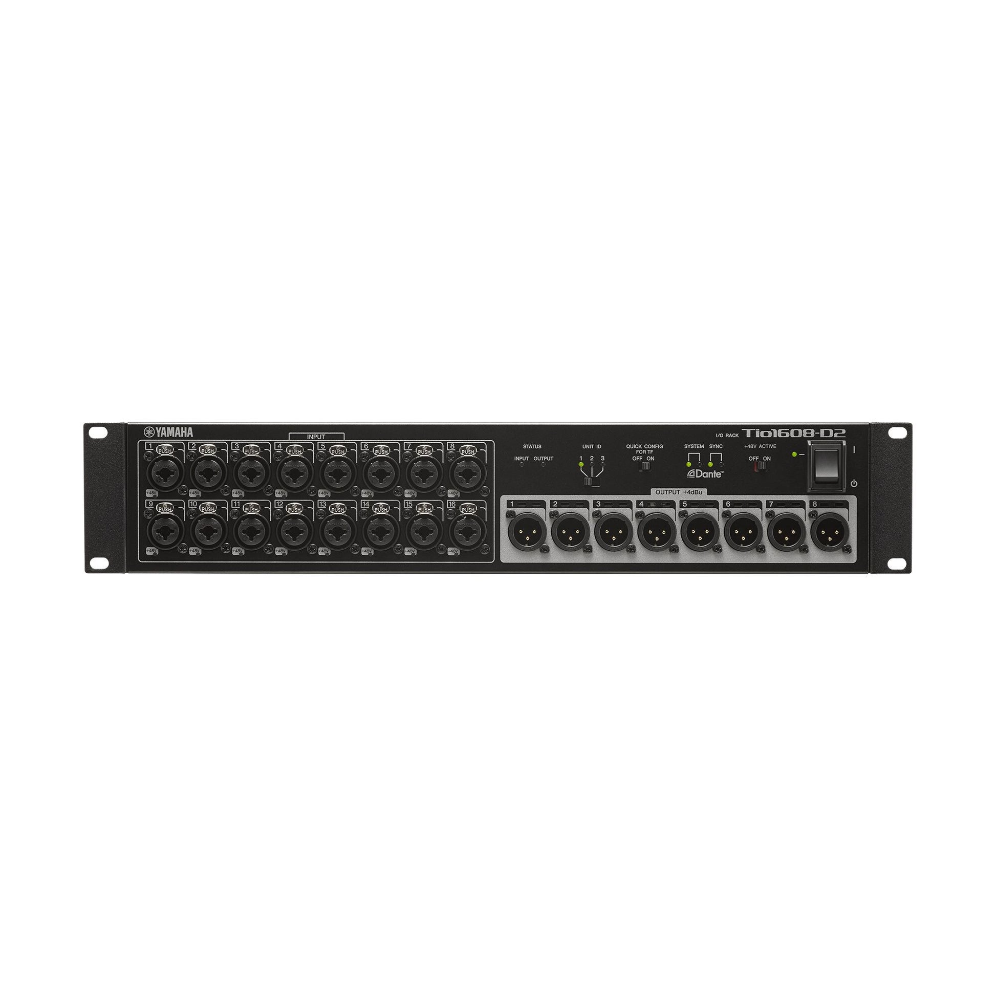 Yamaha Tio1608D2 front
