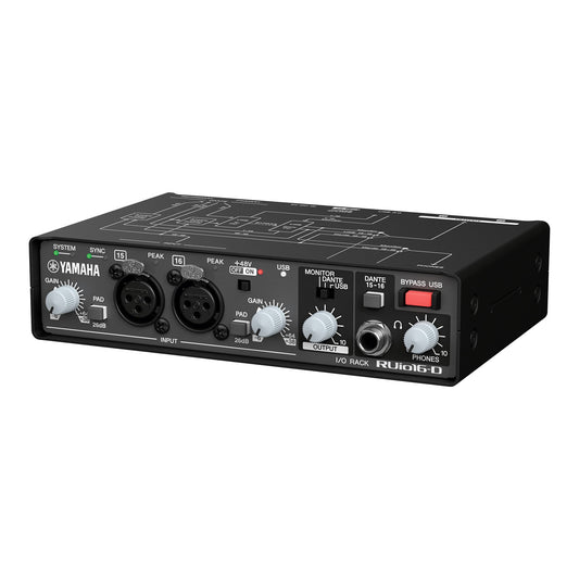 Yamaha RUio16-D angle left