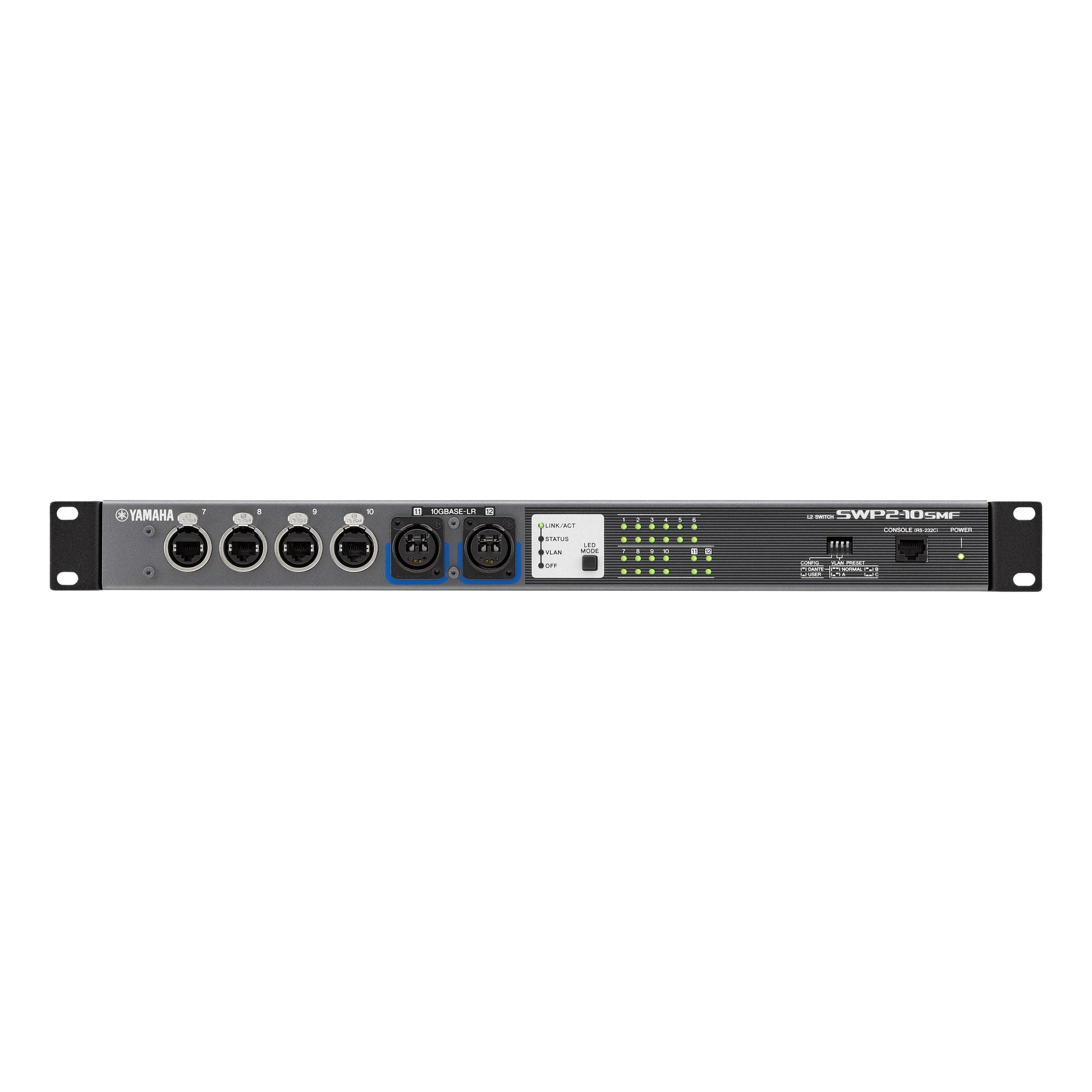 Yamaha SMP2-10SMF Switch Front