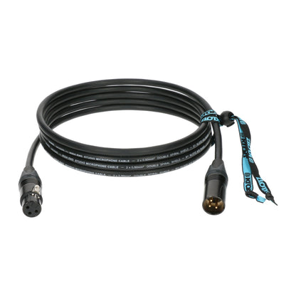 Klotz M5 Surpreme XLR Kabel aufgewickelt schwarz