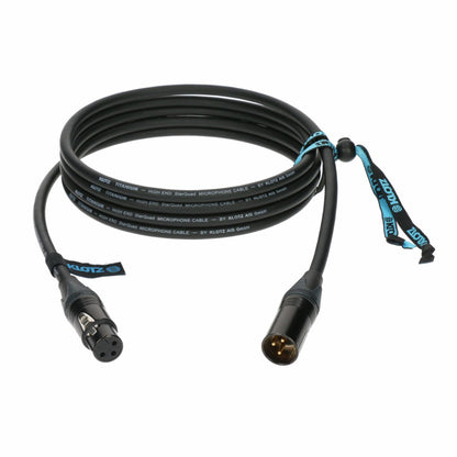 Klotz Titanium Supreme microphone Cable XLR Gold Neutrik aufgewickelt ohne verpackung