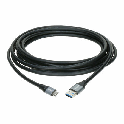 USB 3.1 super speed kabel
USB A - USB C aufgerollt schwarz