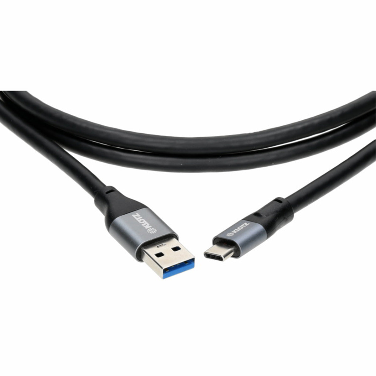 KLOTZ USB 3.1 super speed kabel
USB A - USB C Stecker detail 