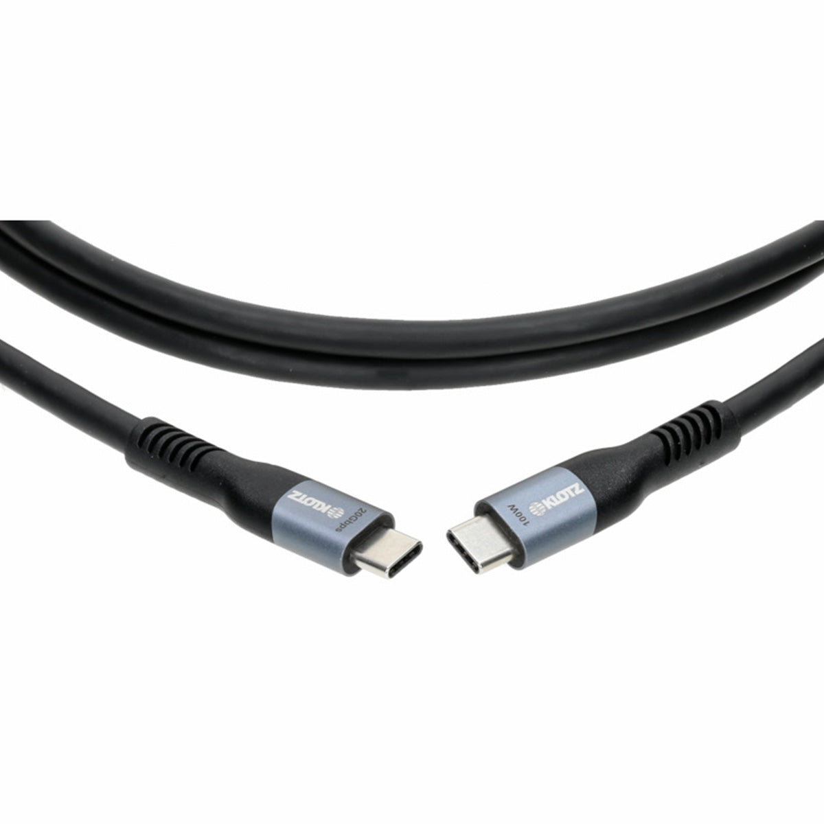 Klotz Super Speed USB C auf C Kabel Stecker Detail
