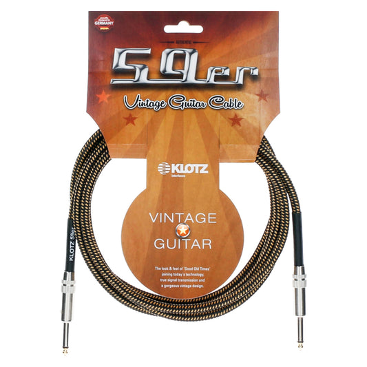 Klotz Vintage Gitarren Instrumentenkabel 59er