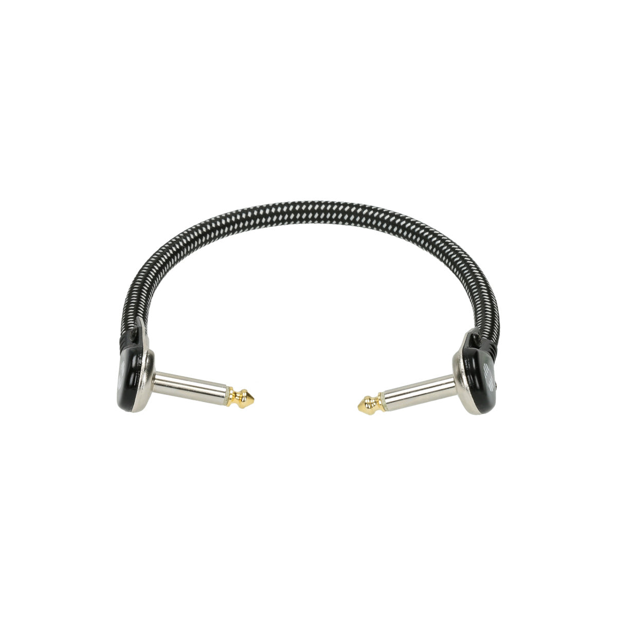 Klotz Vintage pancake pro patch kabel gewinkelt tip in gold