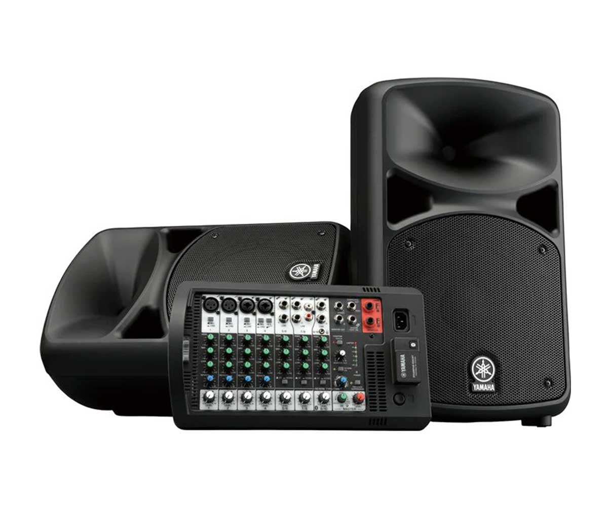 yamaha stagepas 600 set front